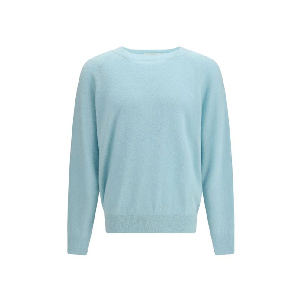 Umit Benan Men Ralph Crewneck Sweater In Silk And Cashmere